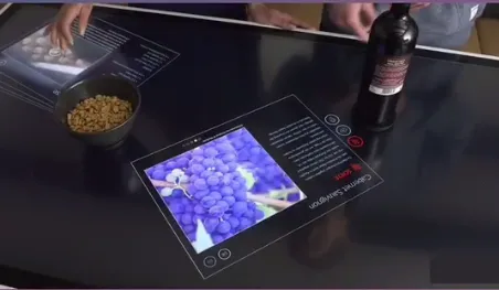 物體識別桌